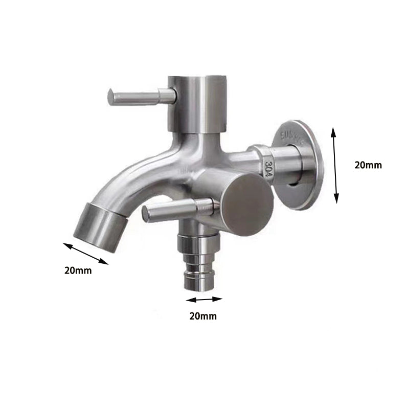Bathroom Dual Outlet Faucet for Laundry Machine