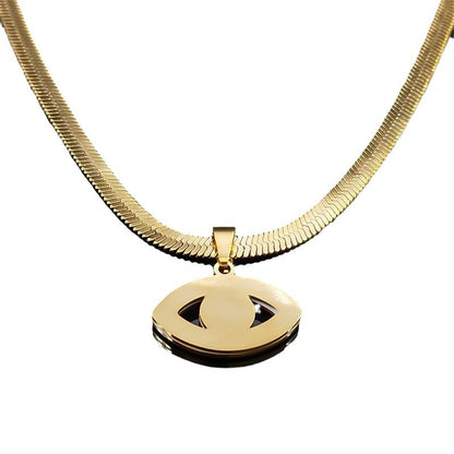 Blue Eye Necklace Turkish Alloy Necklace