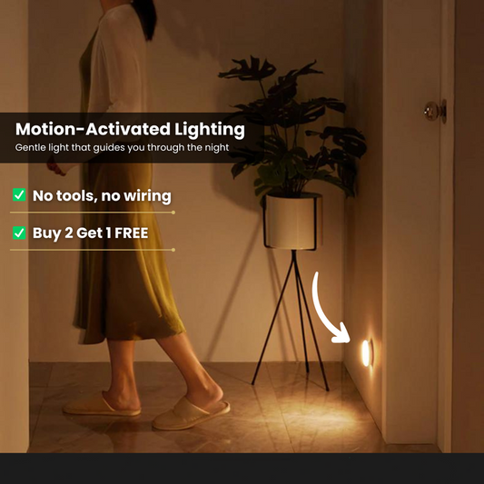 Compra 1 y Llévate 2 Gratis Luz LED con Sensor de Movimiento de Bajo Consumo