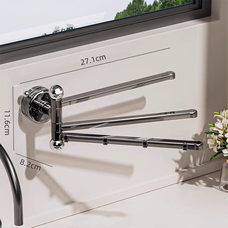 180° Rotating Suction Cup Towel Rack 
