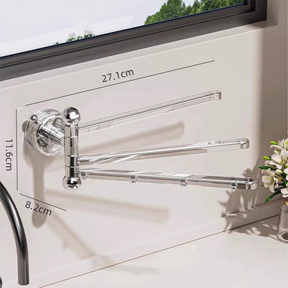 180° Rotating Suction Cup Towel Rack 