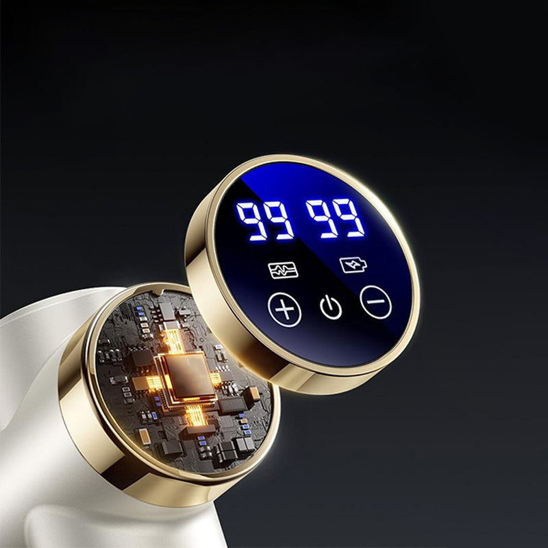 💆‍♂️ 50% OFF NOW! 🔥 Smart Deep Tissue Massage Gun - Multi-Head & Quiet, Perfect for Muscle Recovery and Relaxation ✨