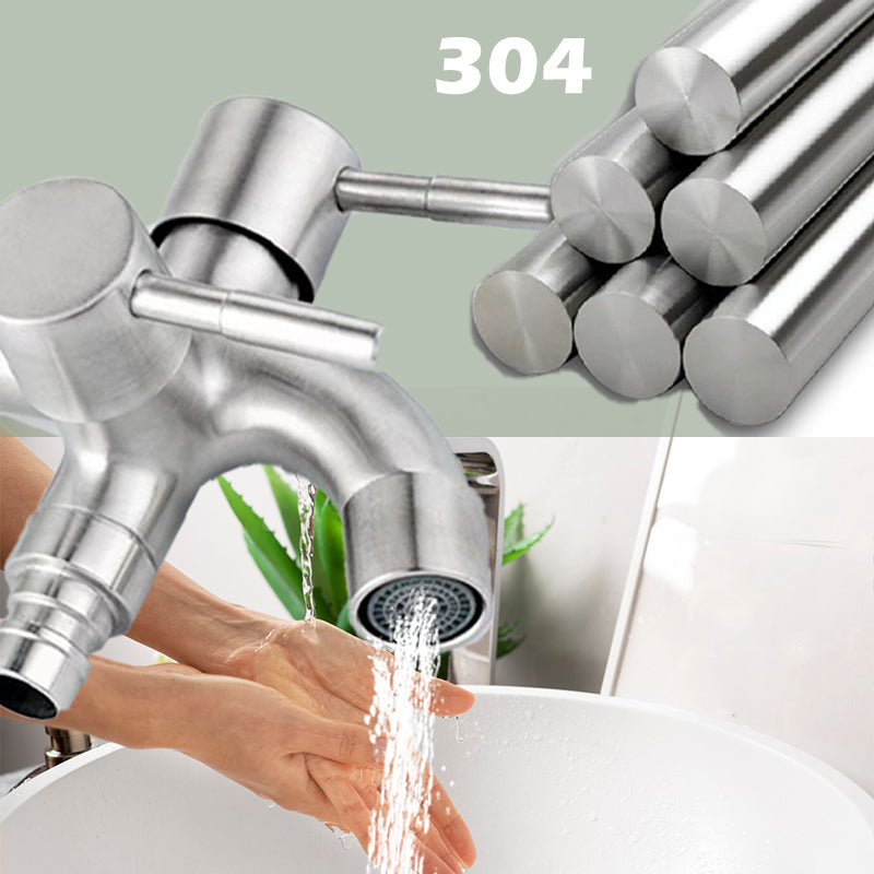 Bathroom Dual Outlet Faucet for Laundry Machine