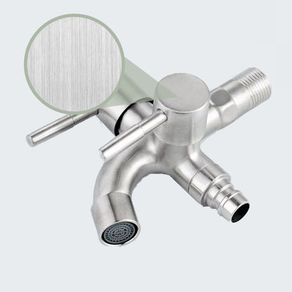 Bathroom Dual Outlet Faucet for Laundry Machine