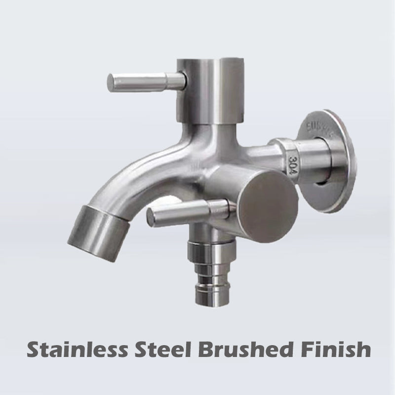 Bathroom Dual Outlet Faucet for Laundry Machine