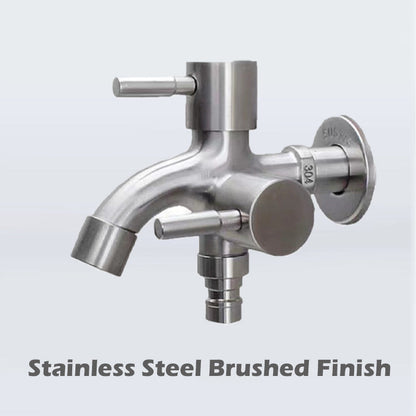 Bathroom Dual Outlet Faucet for Laundry Machine