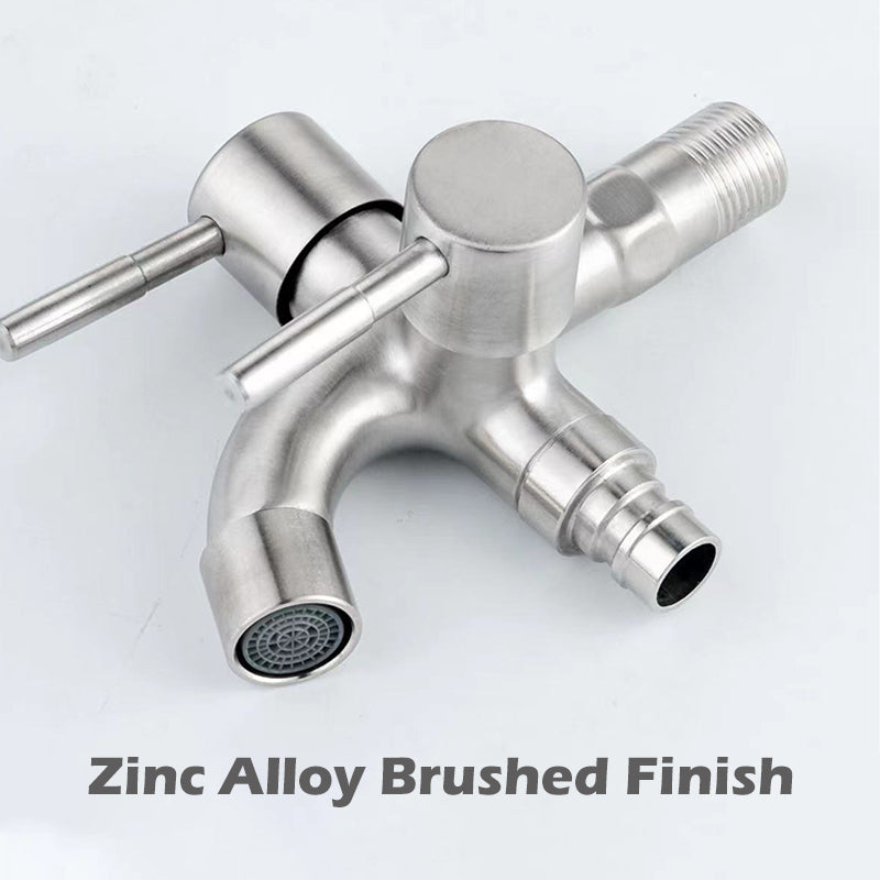 Bathroom Dual Outlet Faucet for Laundry Machine