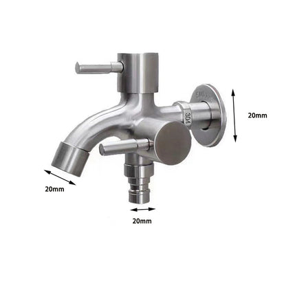 Bathroom Dual Outlet Faucet for Laundry Machine