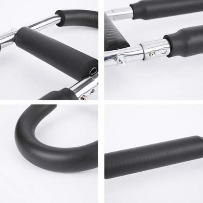 Adjustable weight bar for arm trainers, arm and torso strength training equipment, portable training device for home gyms and fitness